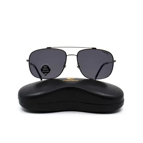 NEW CARRERA 182/F/S BLACK GREY POLARIZED AUTHENTIC SUNGLASSES - Picture 5 of 12